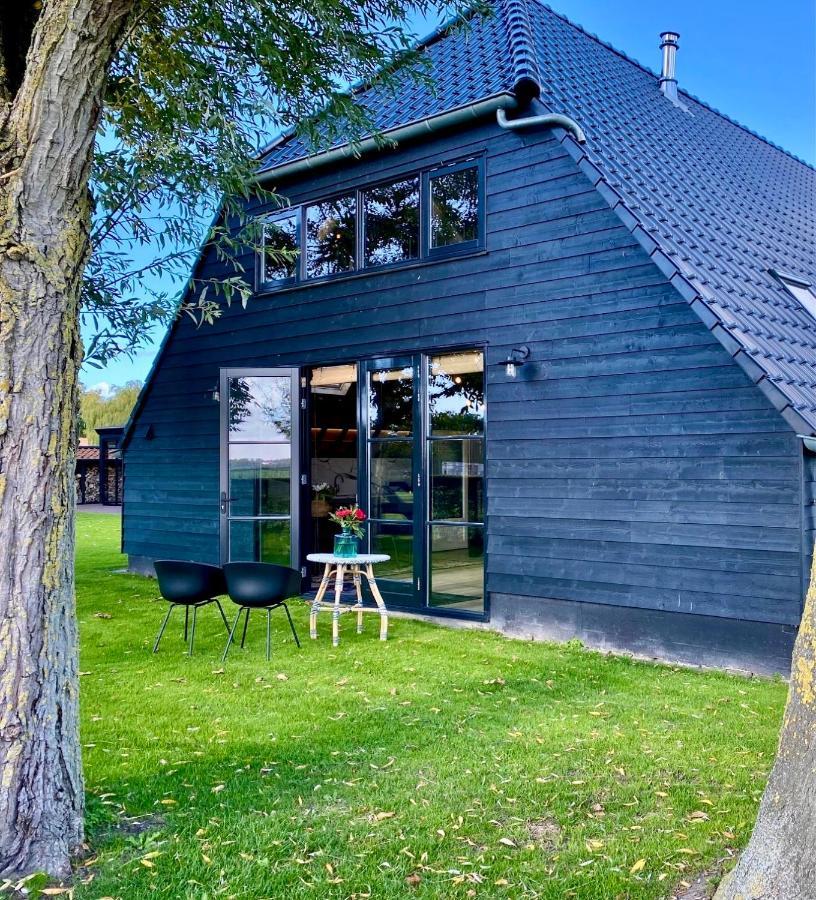 Vakantiewoning Skuur Bergen Bagian luar foto